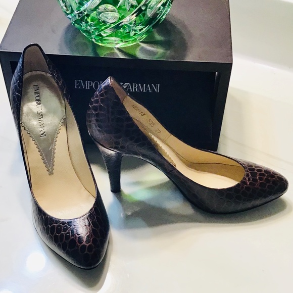 Emporio Armani/authentic heels XEDA13 excellent condition - Picture 10 of 13